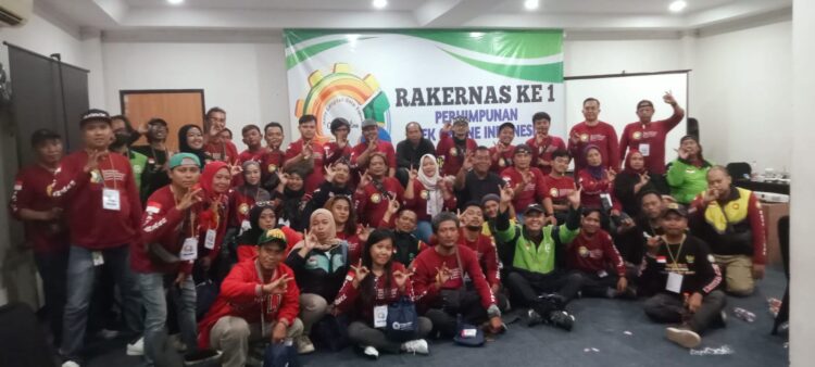 Rakernas Serentak Halal Bihalal, Ojek Online (02) Indonesia Perkuat Sinergi Hadapi Tantangan Industri Transportasi Digital