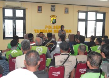 OJOL Se-Kecamatan Tambun Selatan Bersatu, Siap Dukung Keamanan dan Ketertiban Masyarakat! 