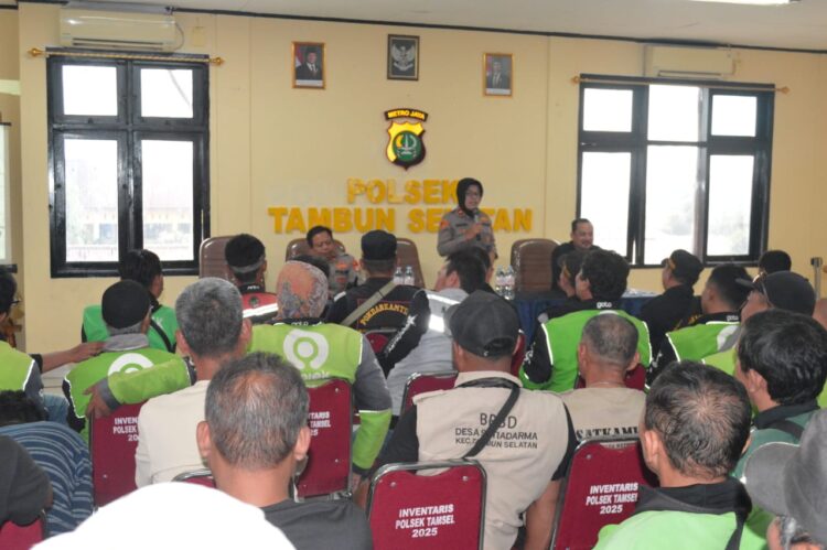 OJOL Se-Kecamatan Tambun Selatan Bersatu, Siap Dukung Keamanan dan Ketertiban Masyarakat!