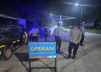 Patroli Biru dan Ops Kejahatan Jalanan, Polsek Cikarang Selatan Antisipasi Gangguan Kamtibmas