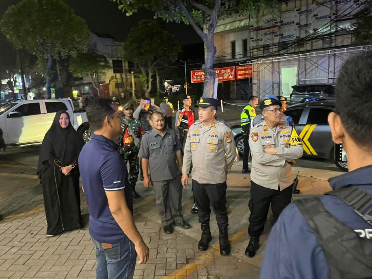 Sinergi 3 Pilar, Polsek Cikarang Pusat Gelar Patroli Skala Besar Pastikan Wilayah Kondusif