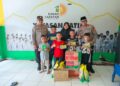 Kapolsek Cikarang Selatan Berikan Santunan untuk Anak Yatim dan Dhuafa di Ciantra