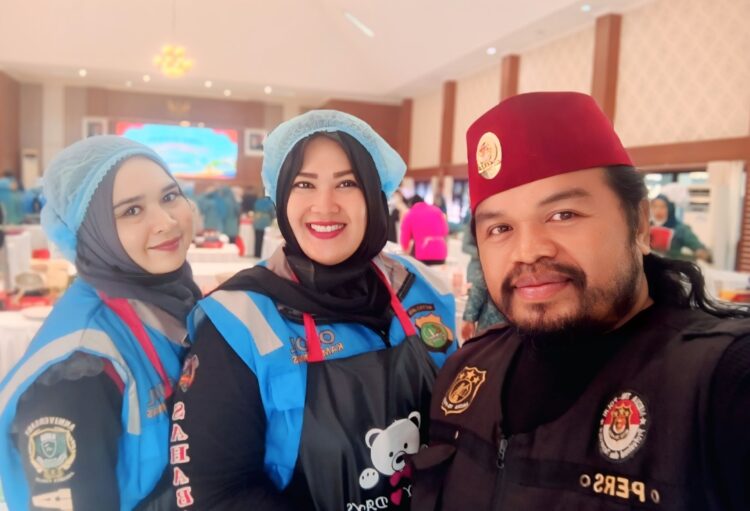 Jefry Gobang Beri Dukungan Penuh Srikandi Ojol di Lomba Memasak Polres Metro Bekasi