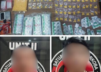 Satresnarkoba Polres Metro Bekasi Ungkap Dugaan Peredaran Obat Keras Daftar G di Tarumajaya
