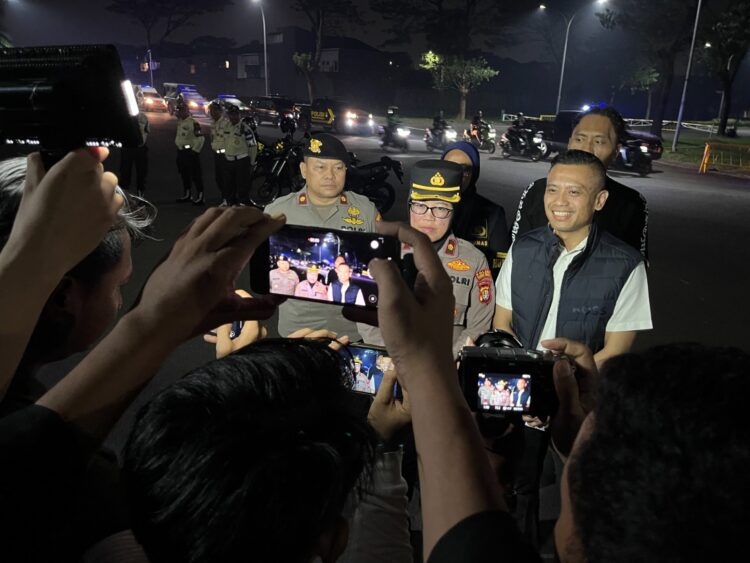 Cegah Kriminalitas Malam Hari, Polres Metro Bekasi Gelar KRYD dan OKJ di Kawasan Grand Wisata