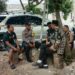 Bhabinkamtibmas Desa Jatibaru Sosialisasikan Layanan Polisi 110 kepada Warga Graha Bakti Kodam Jaya