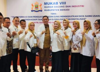 Keren, Mukab Kadin Kabupaten Bekasi Dibuka Sekda dan ditutup Plt Bupati Bekasi, dr Asep Surya Atmaja