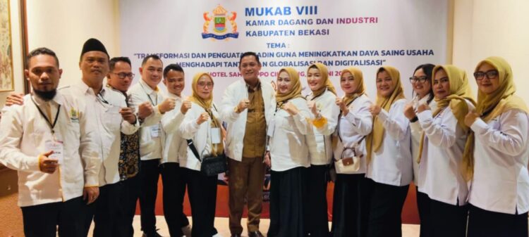 Keren, Mukab Kadin Kabupaten Bekasi Dibuka Sekda dan ditutup Plt Bupati Bekasi, dr Asep Surya Atmaja
