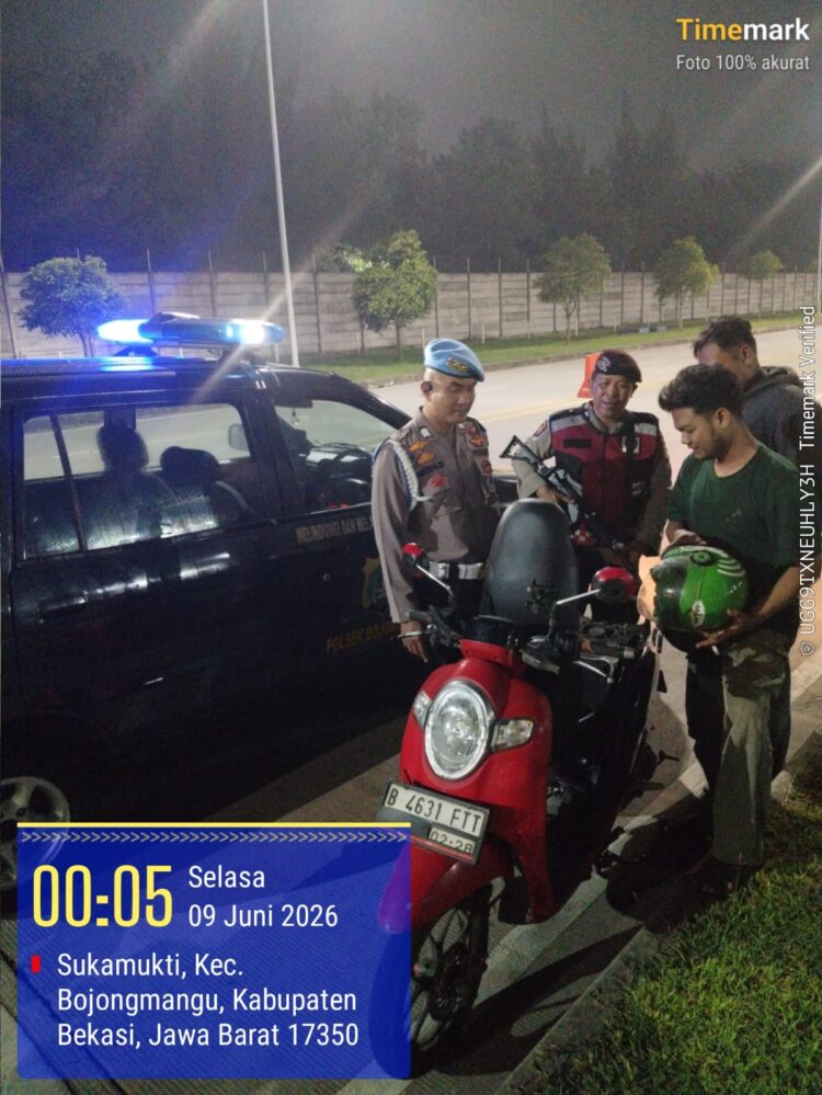 KRYD Patroli Biru Polsek Bojongmangu, Personel Sisir Jalur Raya dan Kawasan Industri Delta