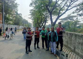 Patroli Dialogis Polres Metro Bekasi Sampaikan Pesan Kamtibmas di Cikarang Utara