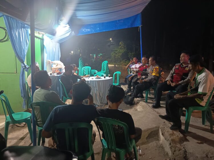 Jaga Bekasi On The Spot, Polsek Pebayuran Ajak Warga Perkuat Kamtibmas Lingkungan