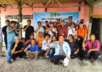 Jaga Bekasi On The Spot, Kapolsek Kedungwaringin Ajak Warga Perkuat Keamanan Lingkungan
