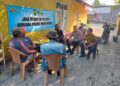 Jaga Bekasi On The Spot, Kapolsek Muara Gembong Sambangi Tokoh Masyarakat Desa Pantai Mekar