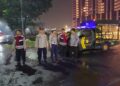 Jaga Bekasi Jaga Jakarta On The Spot, Polsek Cikarang Selatan Gelar Patroli Biru dan Cipkon Cegah 3C