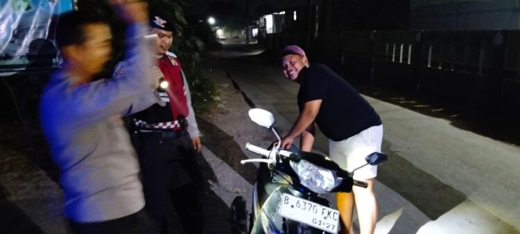 Jaga Bekasi Jaga Jakarta On The Spot, Polsek Serang Baru Gelar OKJ Cegah Tawuran dan kejahatan jalanan