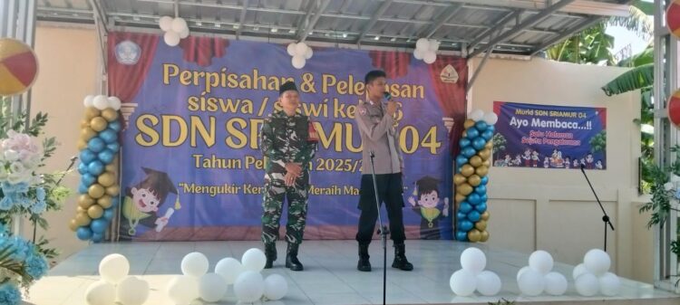 Jaga Jakarta Jaga Bekasi On The Spot Kegiatan RAN PIJAR di SDN 04 Sri Amur POLISI’ Dan TNI Berikan Pembinaan Kepada Siswa Dan Orang Tua