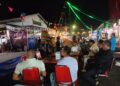 Pererat Hubungan Pemerintah, TNI dan Warga, Kodim 1310/Bitung Nonton Bareng Pembukaan Piala Dunia 2026 di Zona Bakubae Pasar Cita Bitung