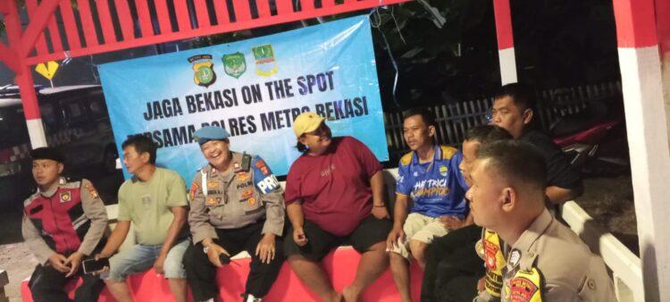 Jaga Jakarta Jaga Bekasi On The Spot di Pebayuran, Poskamling Jadi Ruang Kebersamaan Menjaga Lingkungan