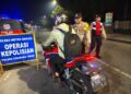 Jaga Jakarta Jaga Bekasi, Patroli OKJ Polsek Cikarang Timur Amankan Motor Tanpa Surat di Jalur Citarik
