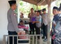 Polsek Pebayuran Peduli Lansia Sakit di Sumber Reja