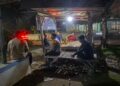 Jaga Jakarta Jaga Bekasi On The Spot, Bhabinkamtibmas Setialaksana Sambangi Pos Satkamling Cegah Gangguan Kamtibmas