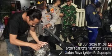 Polsek Setu Gelar OKJ dan Patroli Biru, Antisipasi 3C hingga Gangguan Kamtibmas