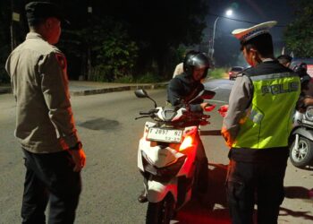 Polsek Cikarang Timur Gelar OKJ, Satu Motor Tanpa Surat Sah Diamankan, dalam rangka Jaga Jakarta, Jaga Bekasi