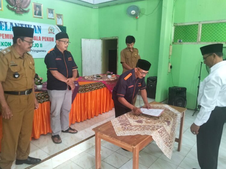 Ketua BHP Sukoharjo II Lantik Panitia Pilkakon