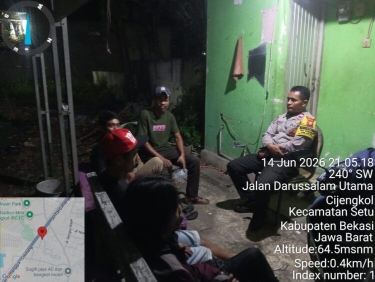 Jaga Jakarta Jaga Bekasi On The Spot di Cijengkol, Poskamling Jadi Ruang Warga Perkuat Keamanan Lingkungan