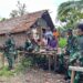 Satgas Yonif 123/Rajawali Pererat Silaturahmi Melalui Anjangsana di Kampung Senggo