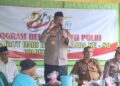 Kapolres Langkat Serahkan Kunci Rumah Hasil Bedah Rumah kepada Ibu Ginah, Wujud Nyata Kepedulian Polri di Hari Bhayangkara Ke-80