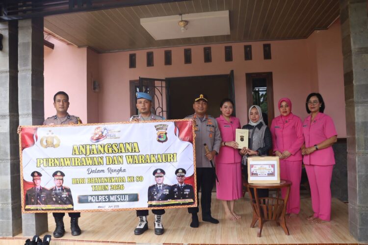 Peringatan Hari Bhayangkara Ke 80 Tahun 2026, Kapolres Mesuji Anjangsana Ke Purnawirawan dan Warakawuri Polri