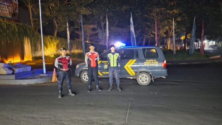 Polsek Setu Gelar Patroli Biru Mobile, Antisipasi Kejahatan Jalanan dan Tawuran Dini Hari