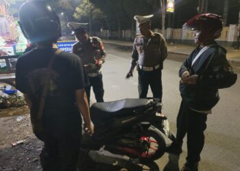 Polsek Cikarang Timur Gelar OKJ, Dua Motor Tanpa STNK Diamankan