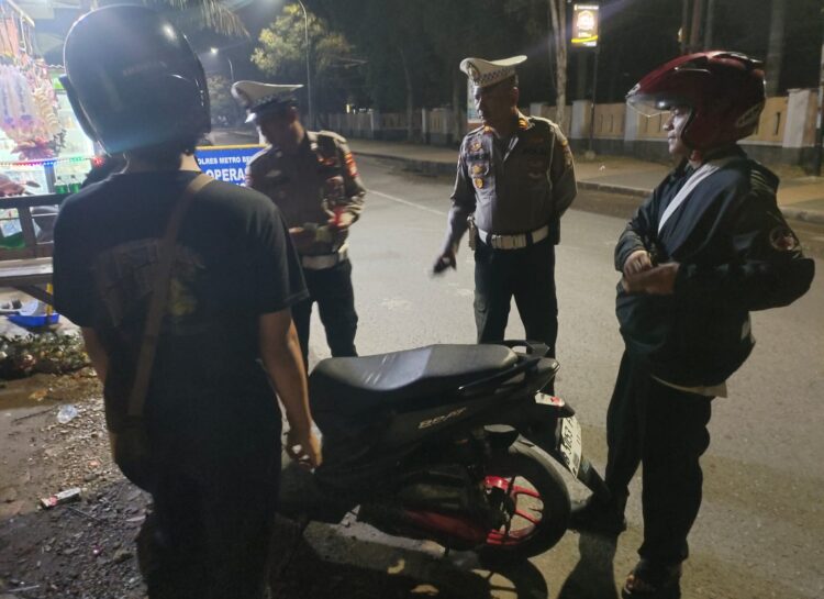 Polsek Cikarang Timur Gelar OKJ, Dua Motor Tanpa STNK Diamankan