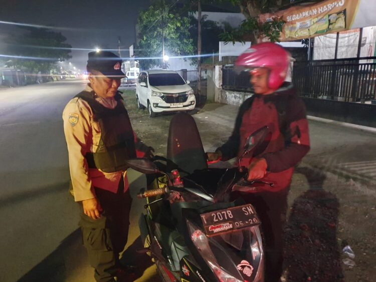 JAGA JAKARTA JAGA BEKASI, Polsek Kedungwaringin Gelar OKJ Antisipasi Street Crime dan Tawuran