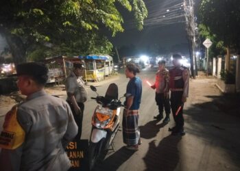 JAGA JAKARTA JAGA BEKASI, Polsek Sukatani Gelar OKJ Antisipasi 3C dan Street Crime di Jam Rawan