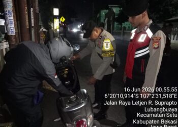 JAGA JAKARTA JAGA BEKASI, Polsek Setu Gelar OKJ Antisipasi 3C, Premanisme dan Gangguan Kamtibmas