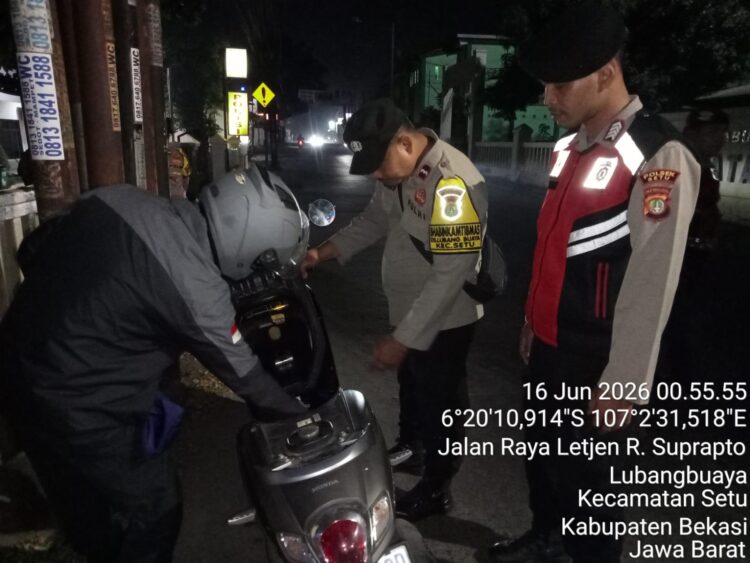 JAGA JAKARTA JAGA BEKASI, Polsek Setu Gelar OKJ Antisipasi 3C, Premanisme dan Gangguan Kamtibmas