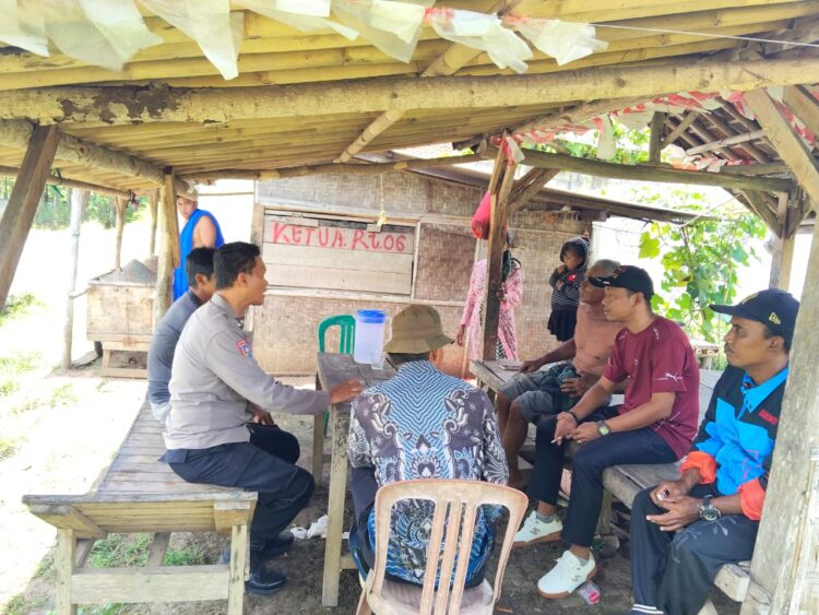 Jaga Bekasi On The Spot, Bhabinkamtibmas Nagasari Sambangi Tokoh Masyarakat