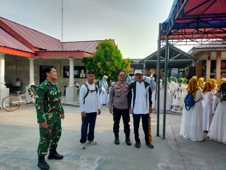 Jaga Jakarta Jaga Bekasi, Polsek Babelan Amankan Pawai Ta’aruf Majelis Dzikir Darul Hikmah Sambut 1 Muharram 1448 H