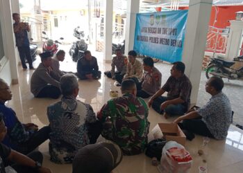 Jaga Jakarta Jaga Bekasi, Kapolsek Pebayuran Sambangi Poskamling Warga Lewat Jaga Bekasi On The Spot