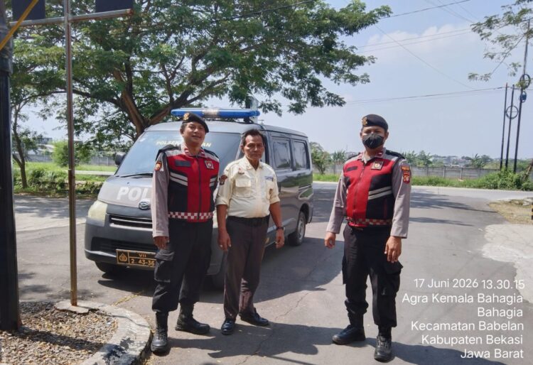 Siang di Agra Kemala, Polisi Babelan Jaga Ruang Warga dari 3C dan Tawuran