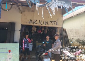 Bengkel Jadi Sasaran Patroli Dialogis, Polisi Ingatkan Karyawan Waspada Kejahatan