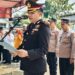 Penghormatan Terakhir untuk AIPTU Samas, Polres Metro Bekasi Lepas Almarhum dengan Upacara Kedinasan