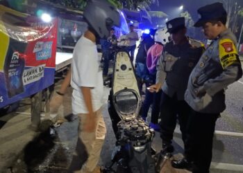 Jaga Jakarta Jaga Bekasi, Polsek Cikarang Timur Gelar OKJ dan Amankan Dua Motor Tanpa STNK