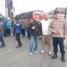 Polsek Cikarang Barat Amankan Keberangkatan Ratusan Massa KSPSI ke RS Bhayangkara Lemdiklat Polri
