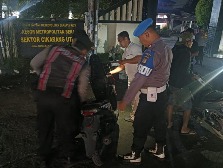 Jaga Jakarta Jaga Bekasi, Polsek Cikarang Utara Gelar OKJ Cegah Tawuran dan Kejahatan Jalanan