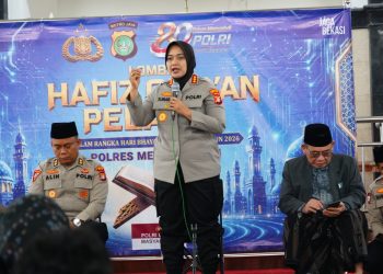 Menjaga Generasi dengan Al-Qur’an, Polres Metro Bekasi Buka Lomba Hafiz Qur’an Hari Bhayangkara ke-80