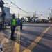 Pagi di Perempatan Pasar Tegal Danas, Polsek Cikarang Pusat Jaga Kelancaran Akses GIIC dan Pemda